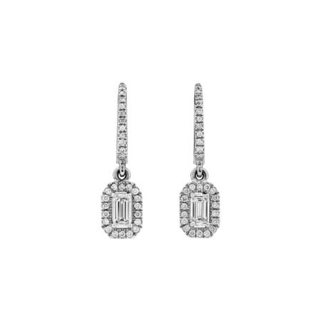 Diamond Drop Earrings