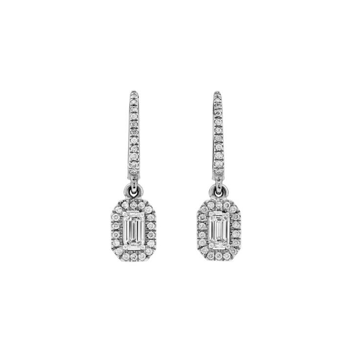 Diamond Drop Earrings