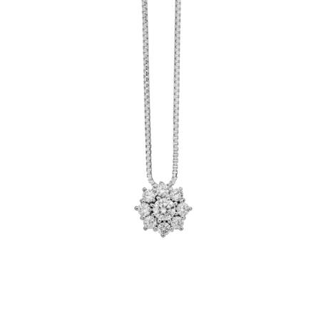 Flower Solitaire Pendant