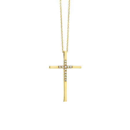 Diamond Cross 18K