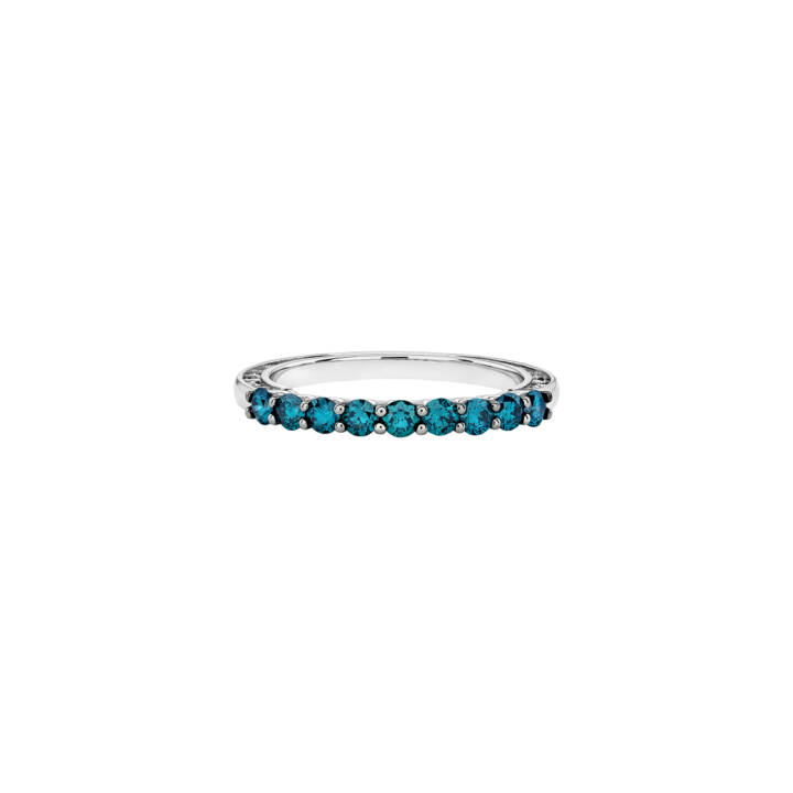 Blue Diamonds Ring