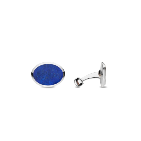 Cufflink Oval Lapis