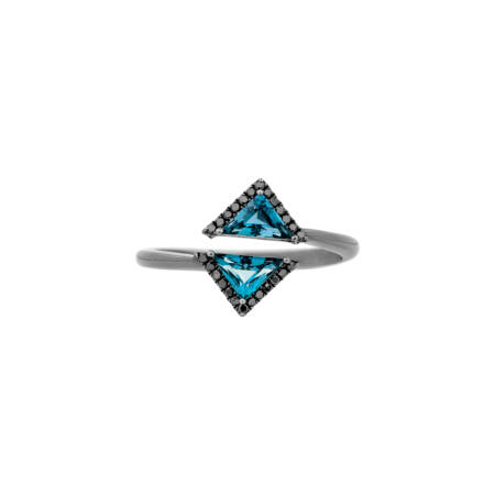 London blue ring, steiakakis jewels