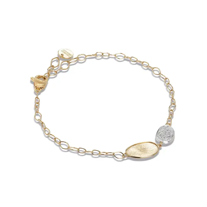 Marco Bicego Lunaria Bracelet With Diamonds Bb2591 B Yw Steiakakisjewellery