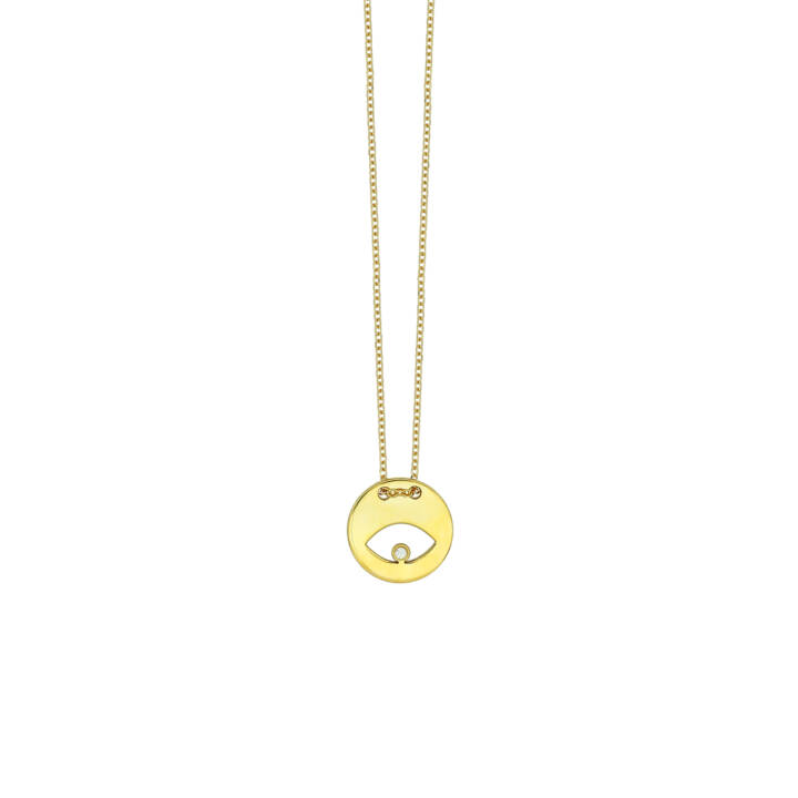 Cycle Necklace With Eye Steiakakis jewellery