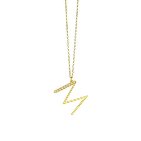 ‘Μ’ Necklace Steiakakis jewellery