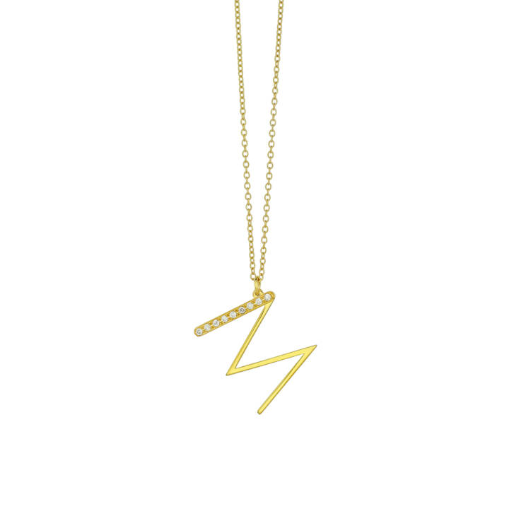 ‘Μ’ Necklace Steiakakis jewellery