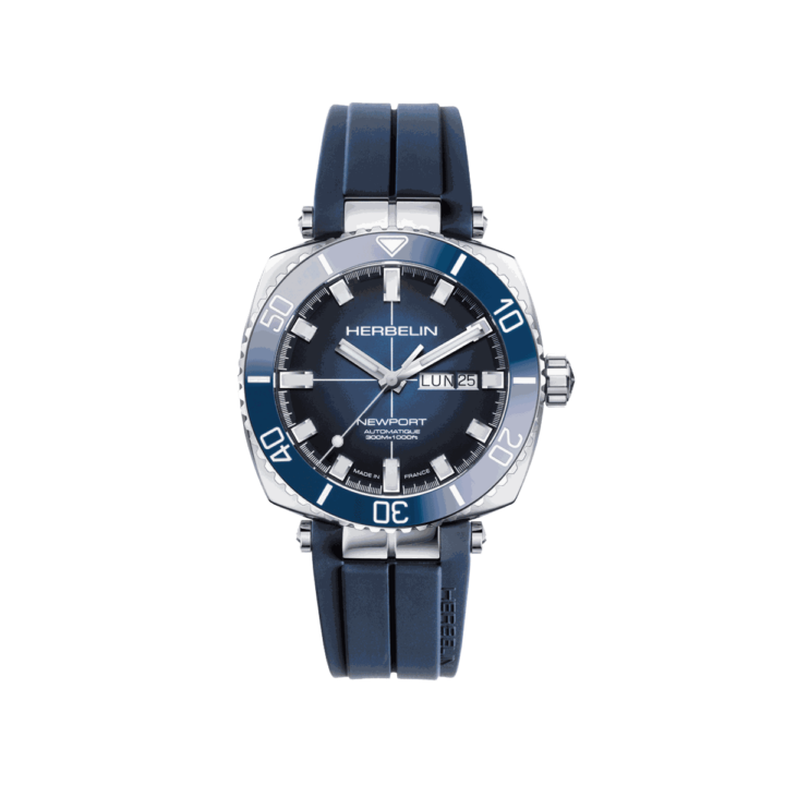 Herbelin Newport Diver 1774 Bl15cb Redim Steiakakis Jewellery