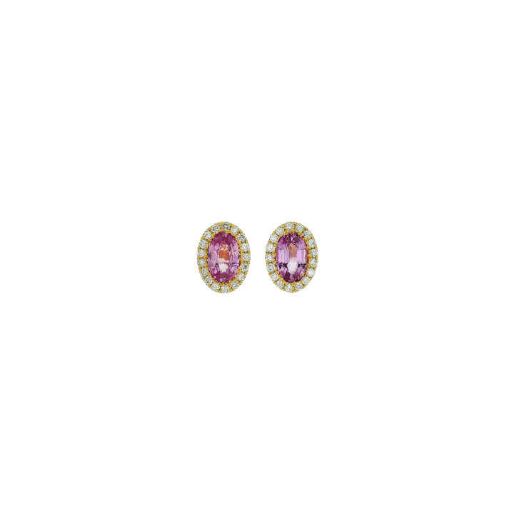 Pink Sapphire Earrings Steiakakis Jewellery