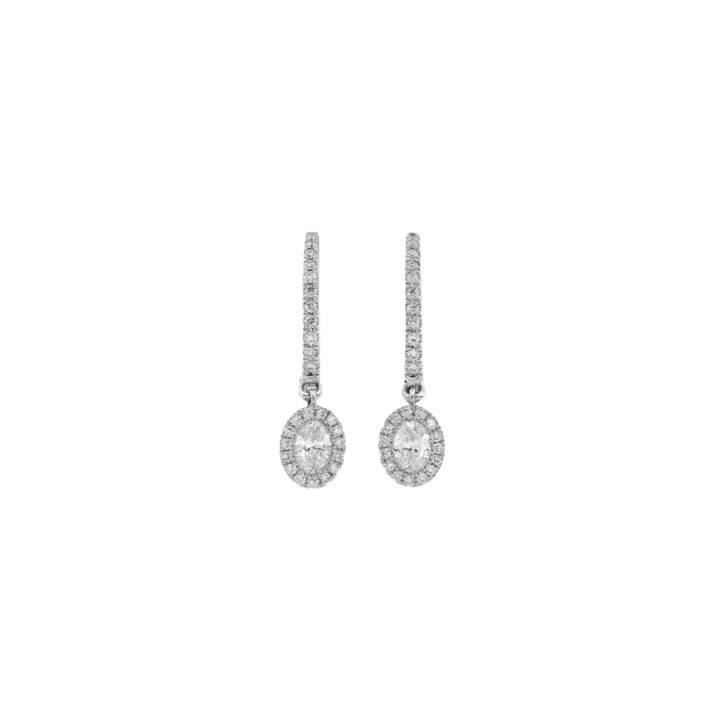 Oval cut Diamonds Earrings Steiakakis Jewellery