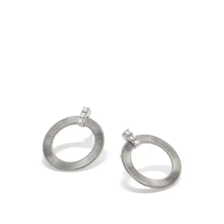 Marco Bicego Masai Diamond earrings Og378 B1 W Steiakakisjewellery