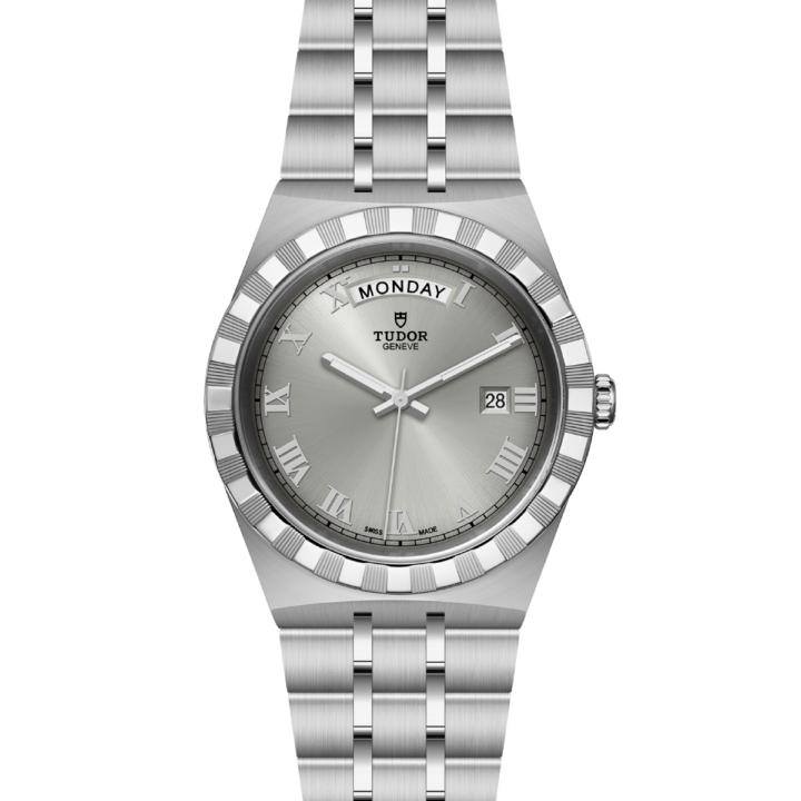 TUDOR Royal 41mm steel case Silver dial m28600-0001