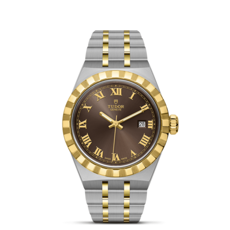 TUDOR Royal 28mm steel case Chocolate brown dial m28303-0008