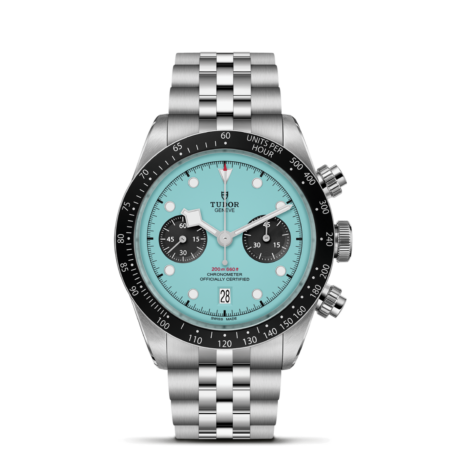 Tudor Black Bay Chrono 41mm steel case Turquoise dial m79360n-0024
