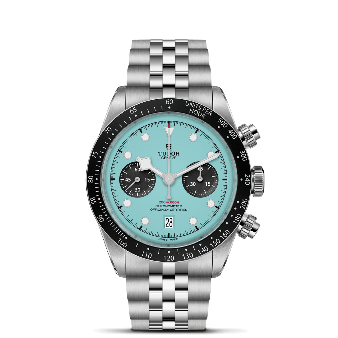 Tudor Black Bay Chrono 41mm steel case Turquoise dial m79360n-0024
