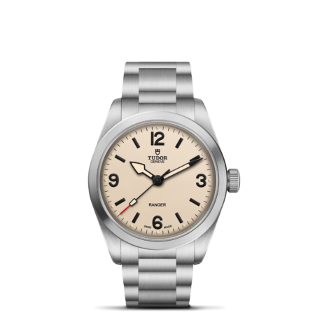 TUDOR Ranger 36mm steel case Beige domed dial m79930-0007