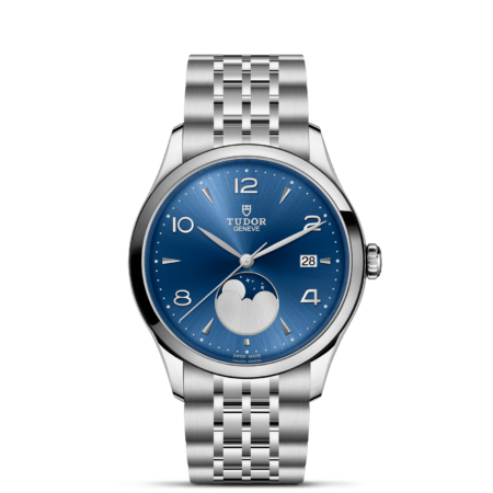 m91560-0002 TUDOR 1926 Luna 39mm steel case Moon phase indicator