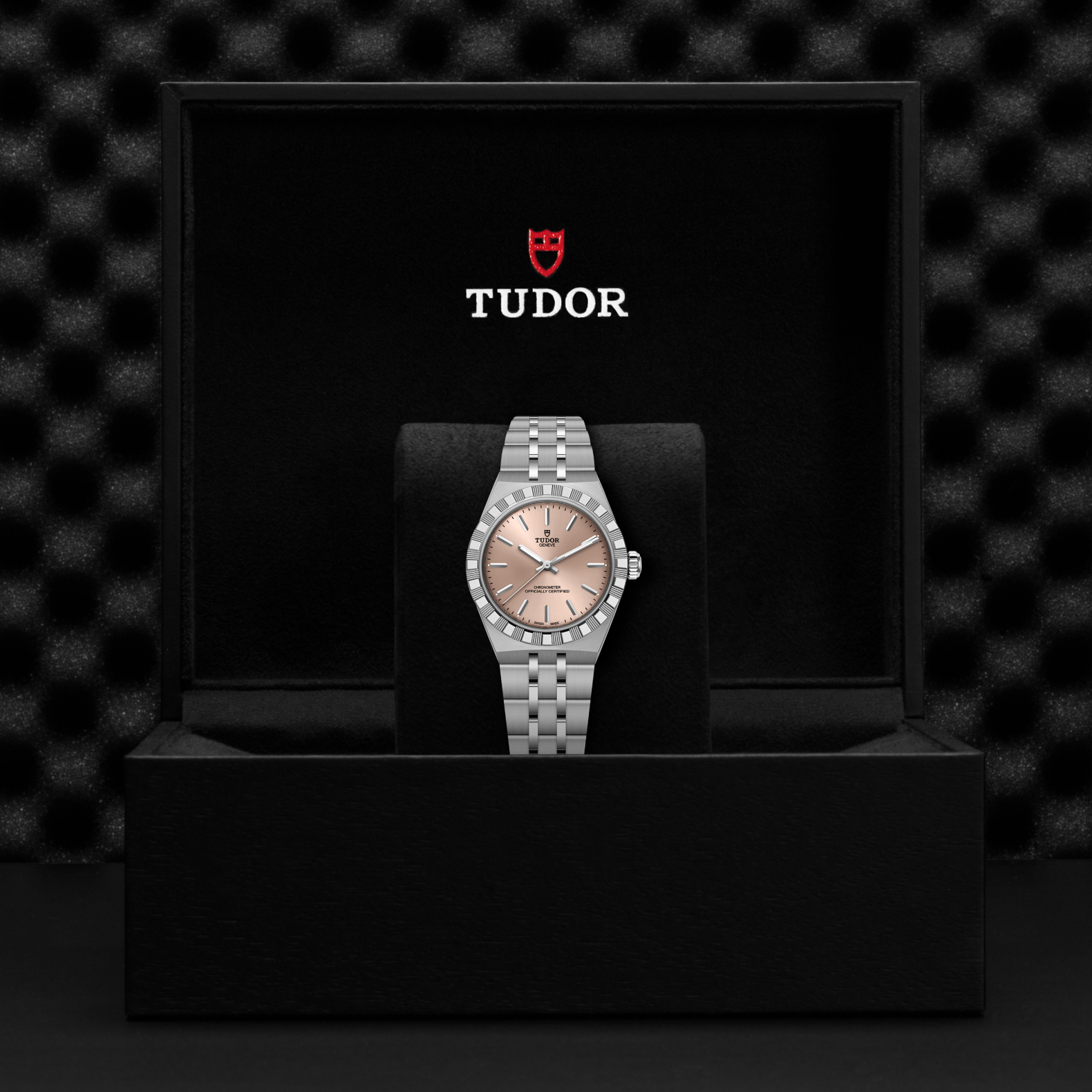 TUDOR Royal 30mm steel case Salmon dial m2830a1a0-0003