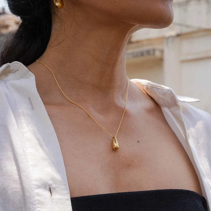 Mota Drop Chain Necklace