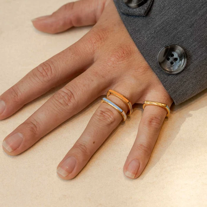 Pukka Berlin Bauhaus Custom Square Ring