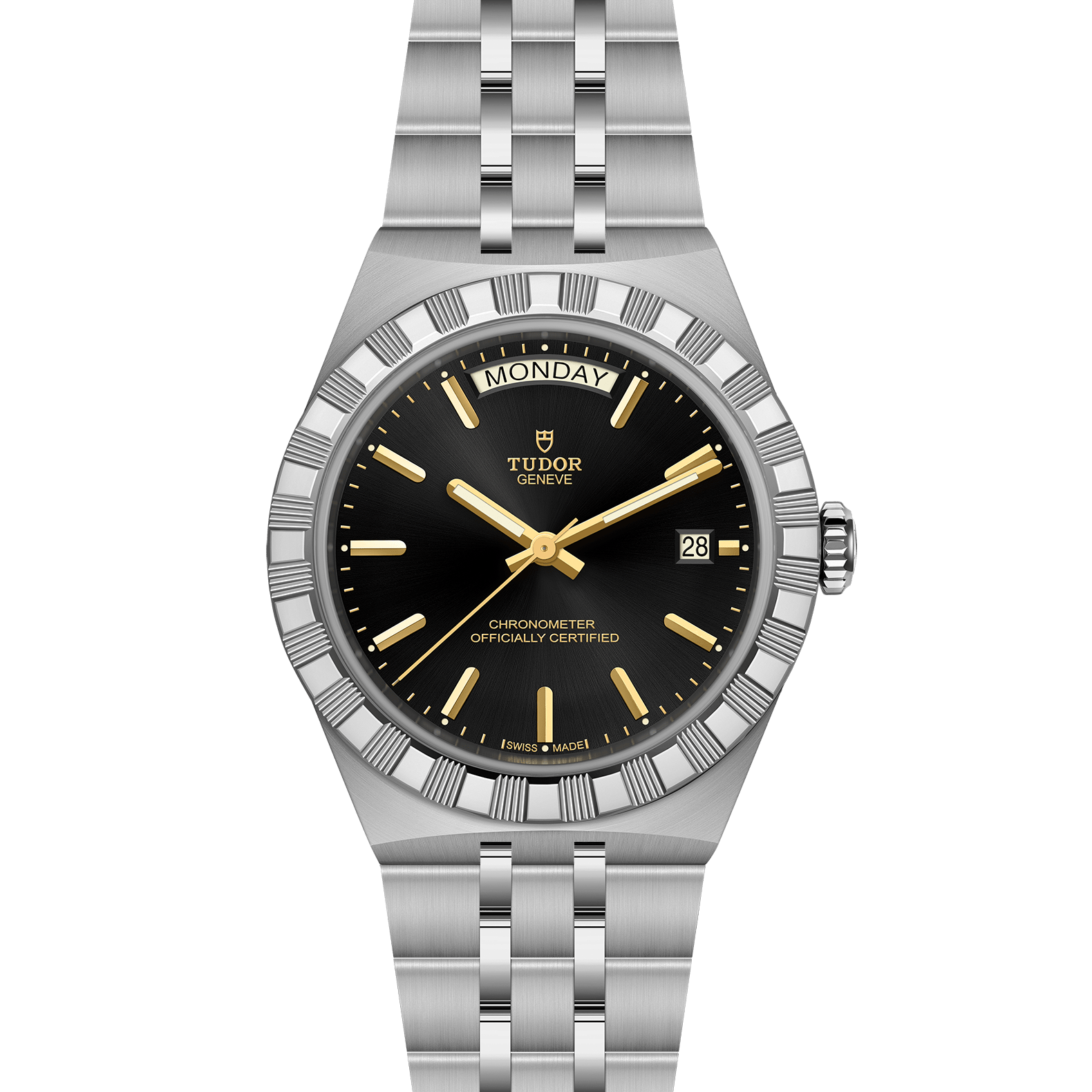 TUDOR Royal 40mm steel case Black dial m2840d1a0-0001